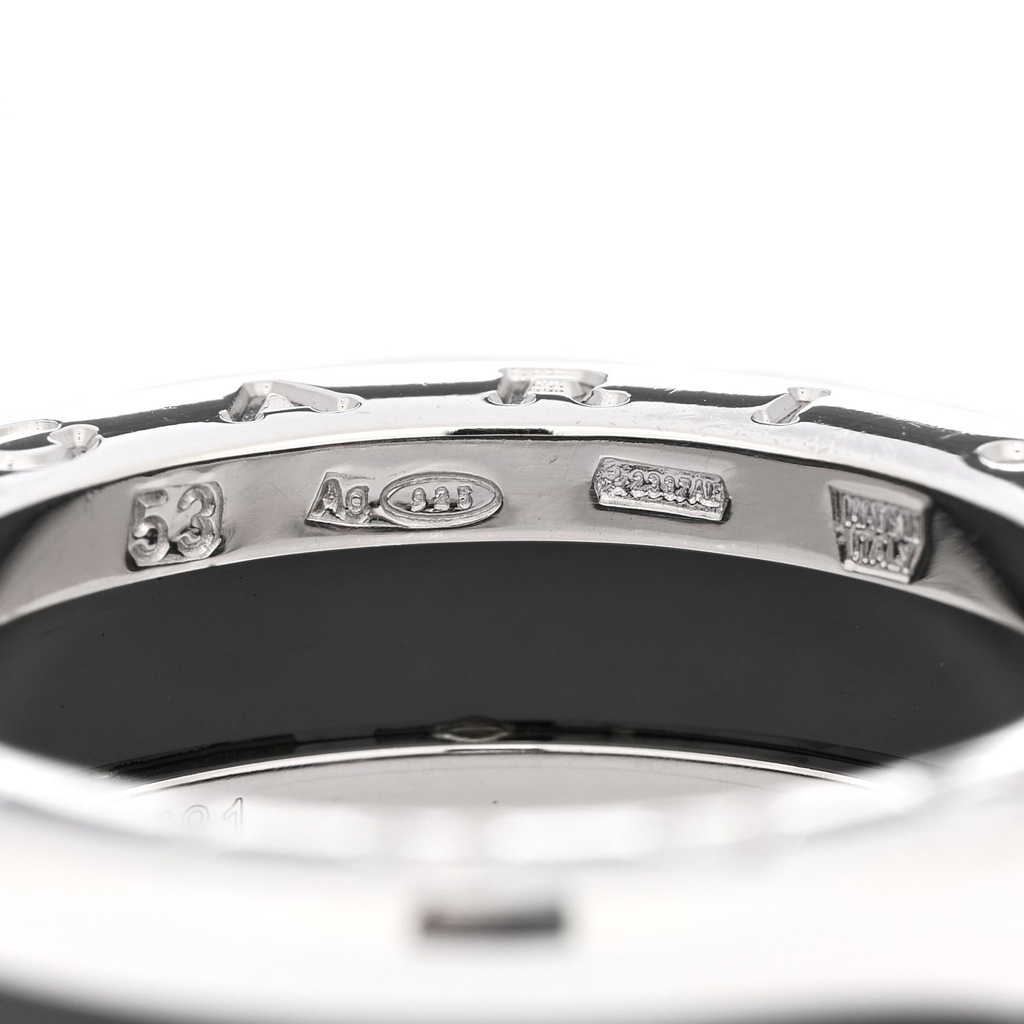 Sterling Silver Ceramic Save The Children One-Band Ring 53 6.25