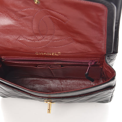 Chanel Lambskin Quilted Small Double Flap Black 4 of 8