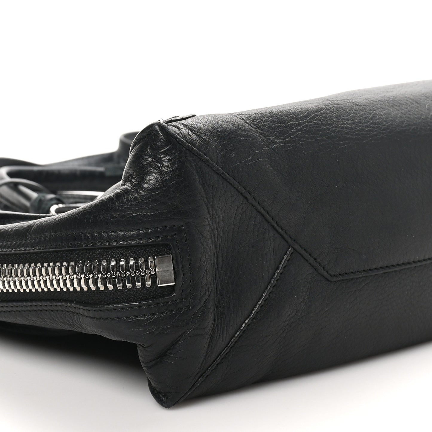 Veau Papier A6 Zip Around Tote Black