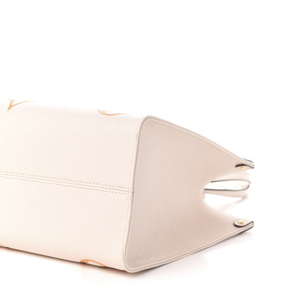 Louis Vuitton Empreinte Monogram Giant By The Pool Onthego MM Cream Saffron 10 of 11