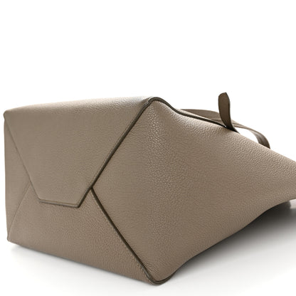 Celine Soft Grained Calfskin Small Belt Cabas Phantom Taupe 9 of 9