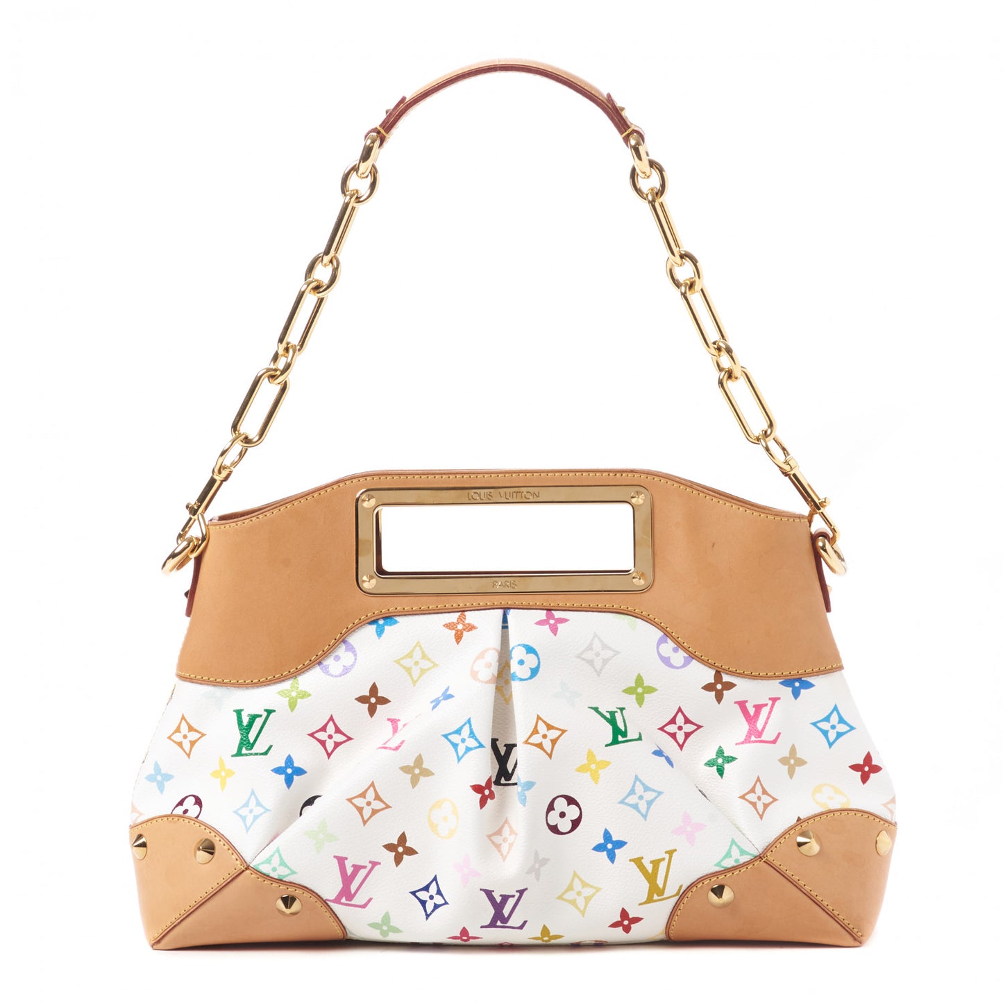 Monogram Multicolor Judy MM White