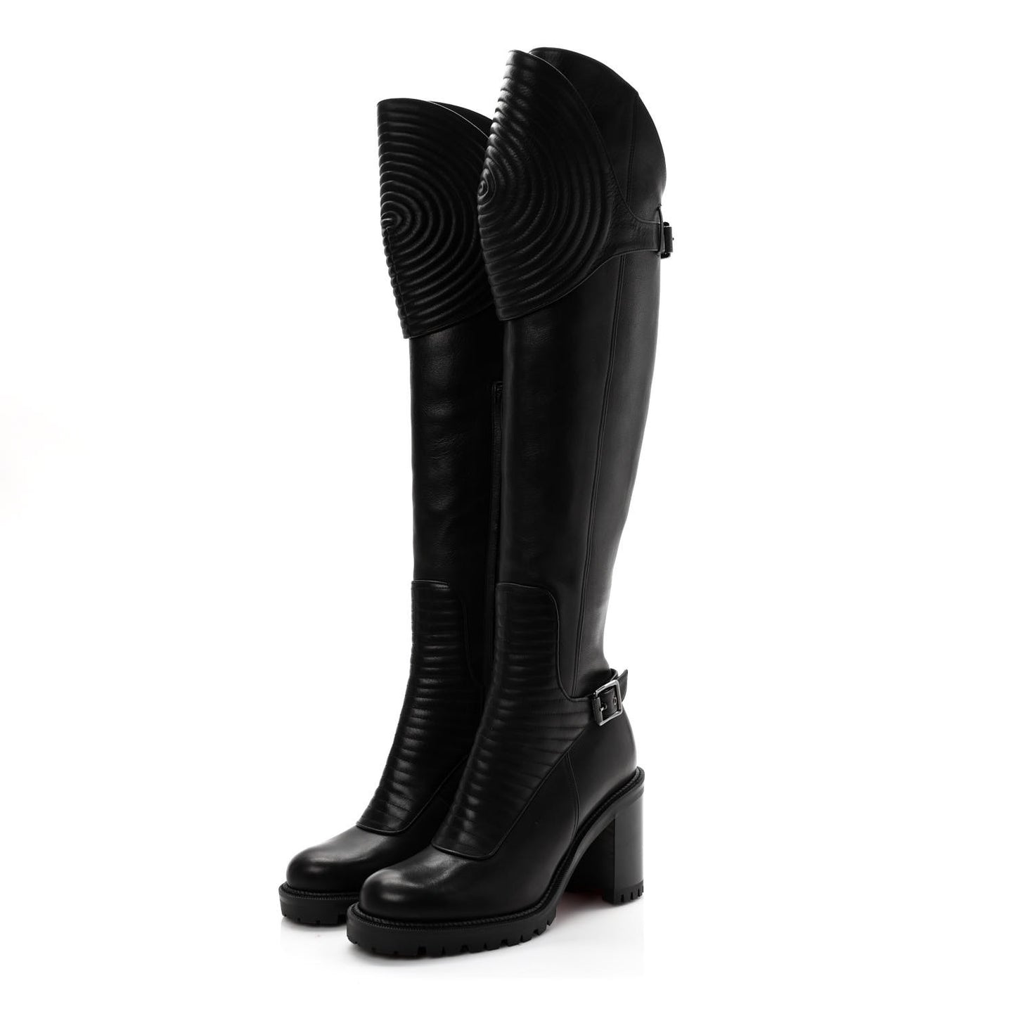 Calfskin Mad Maxime 70 Calf Boots 36 Black