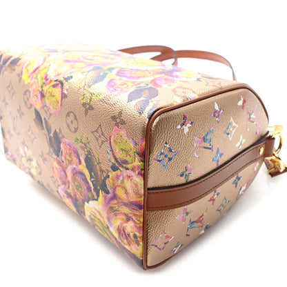 Louis Vuitton Metallic Monogram LV Garden Speedy Bandouliere 25 Gold 9 of 9