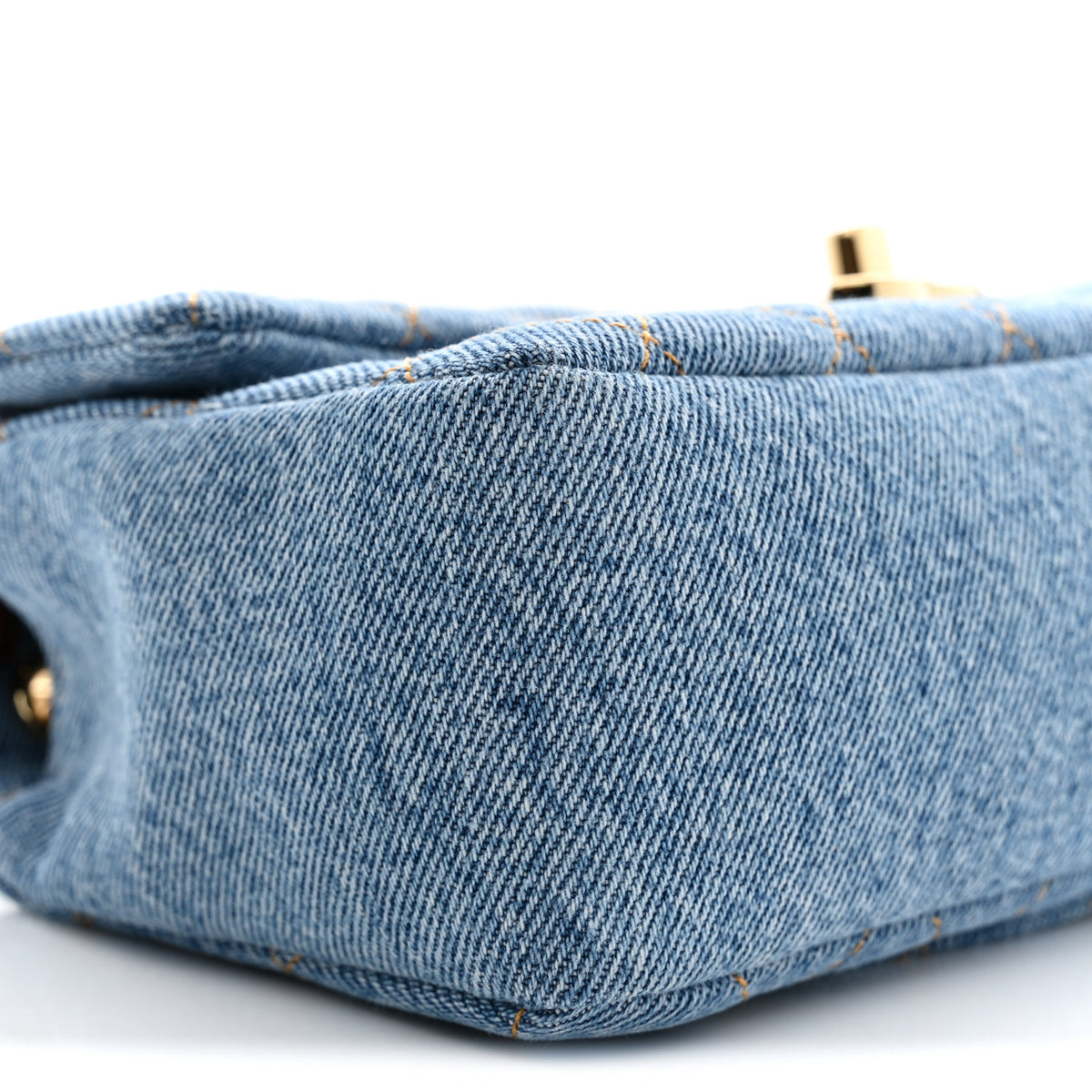 Chanel Denim Mini Souplissimo Flap Blue 9 of 11