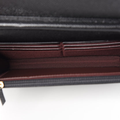 Chanel Caviar Quilted Wallet On Chain WOC Black 5 of 11