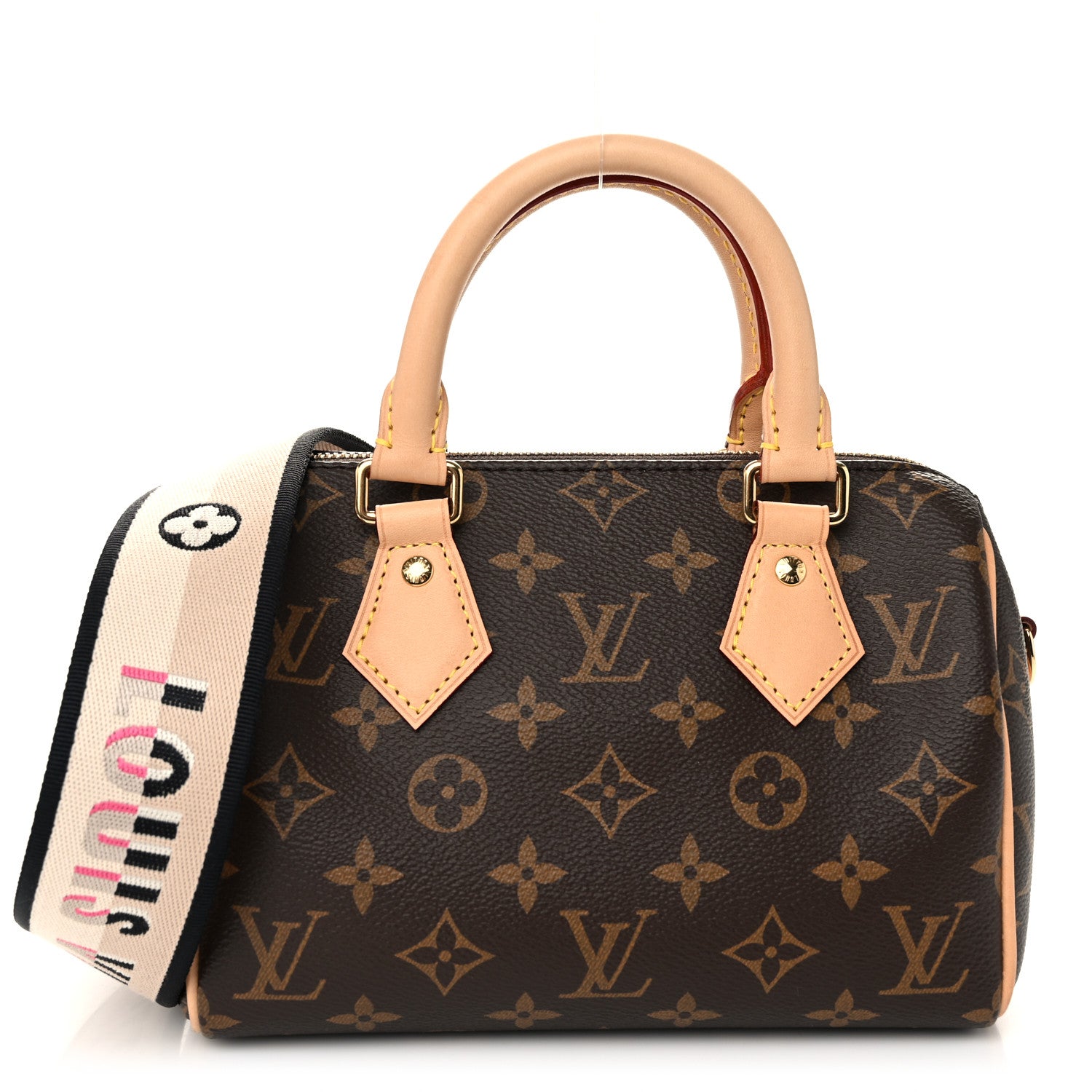 Louis Vuitton Monogram Speedy Bandouliere 20 Black 1 of 9
