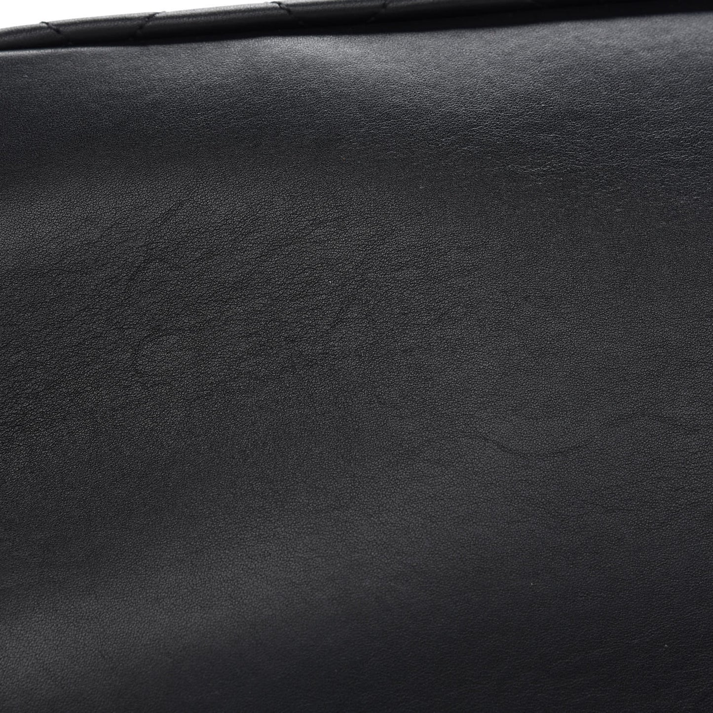 Iridescent Calfskin Large In the Mix Tote Black