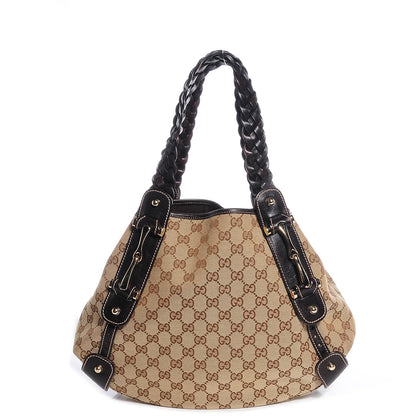 Gucci Monogram Small Pelham Shoulder Bag Brown 1 of 7