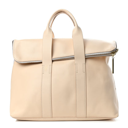 3.1 Phillip Lim Calfskin 31 Hour Bag White Peach 1 of 9