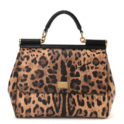 Dolce & Gabbana Leo Crepe Medium Miss Sicily Satchel Naturale 1 of 10