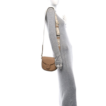 Marc Jacobs Calfskin Small The Covered J Marc Saddle Bag Tan 3 of 10