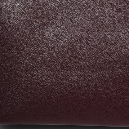 Chanel Sheepskin Quilted Vintage Mademoiselle Flap Dark Red 12 of 14