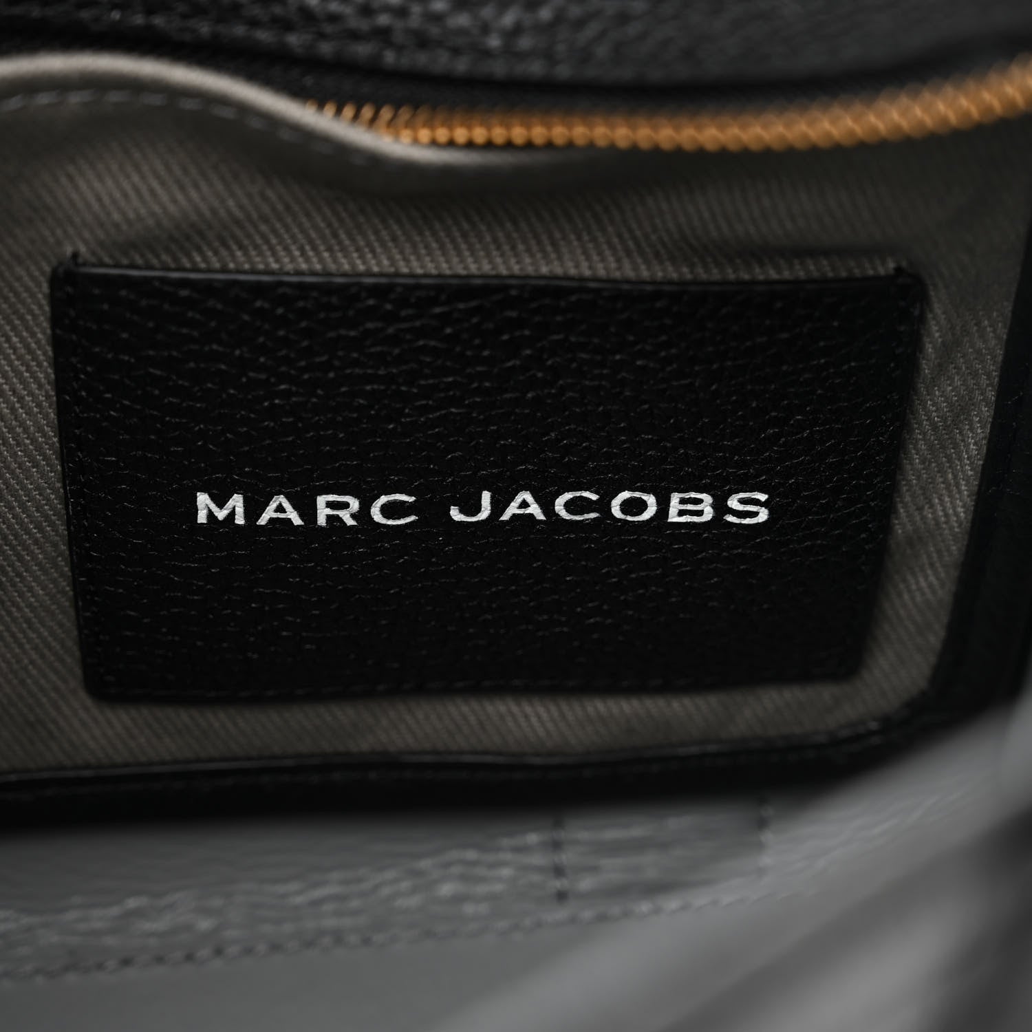Marc Jacobs Grained Calfskin Small The Tote Bag Black 6 of 11