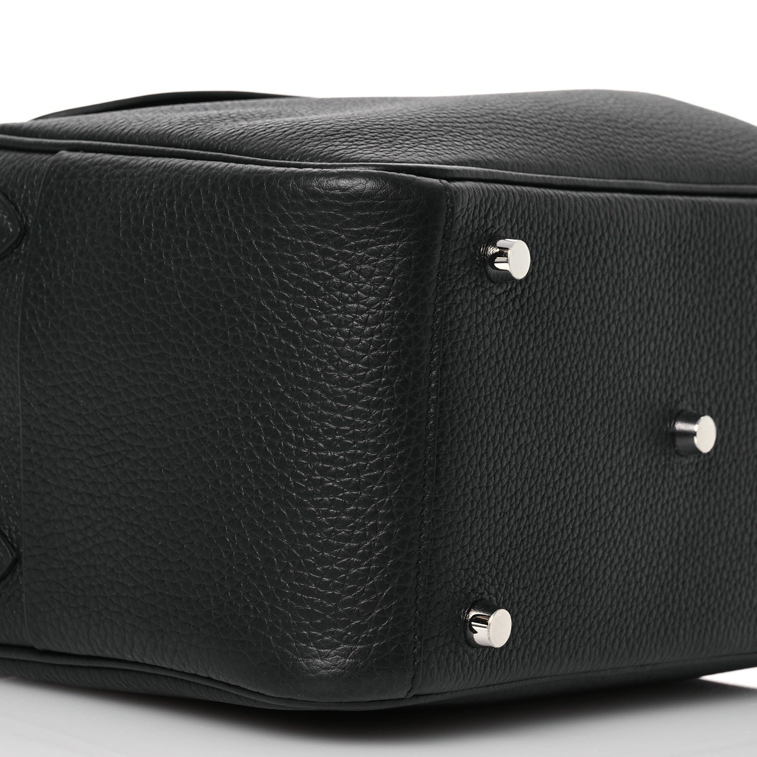 Hermes Taurillon Clemence Lindy 26 Black 9 of 12