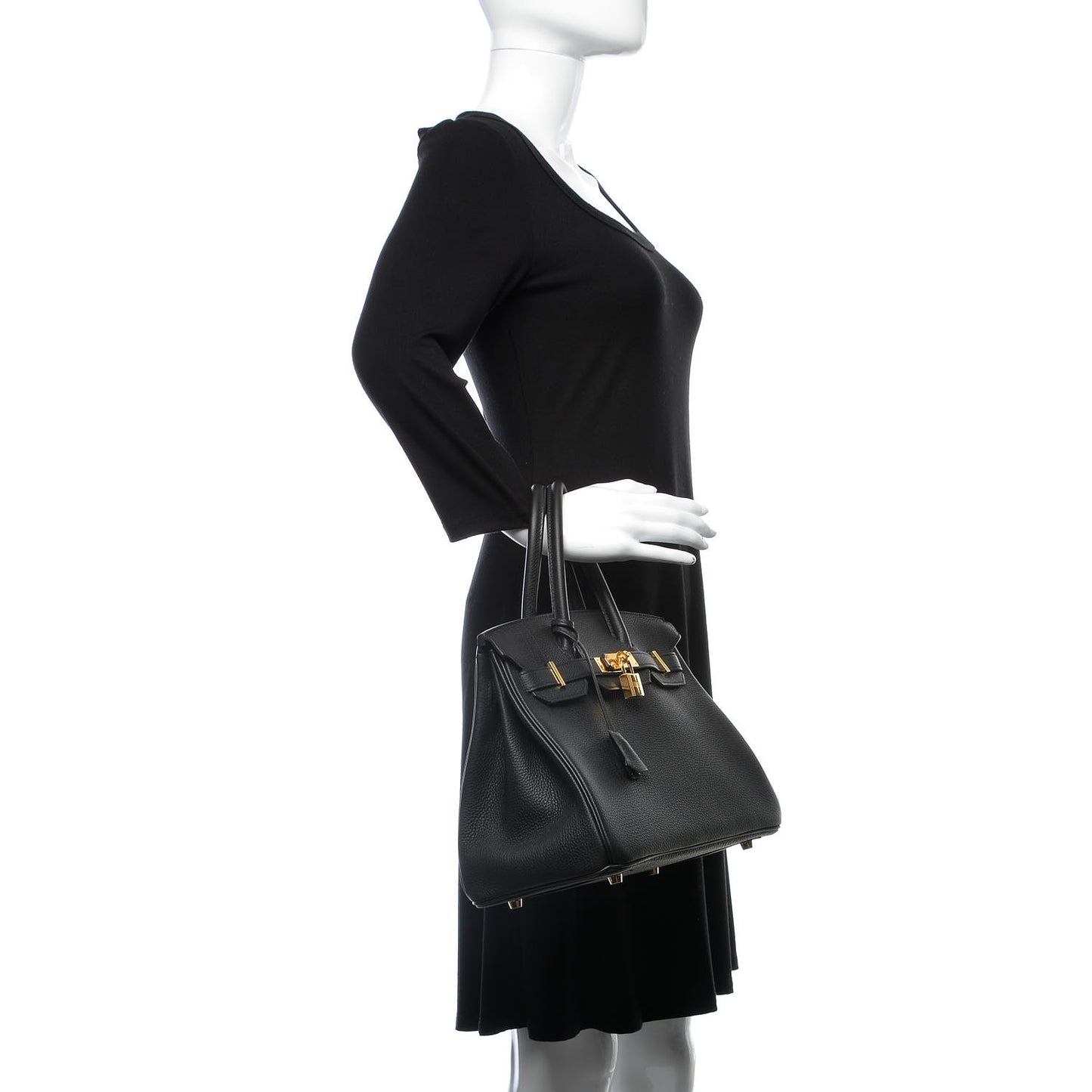 Togo Birkin 30 Black