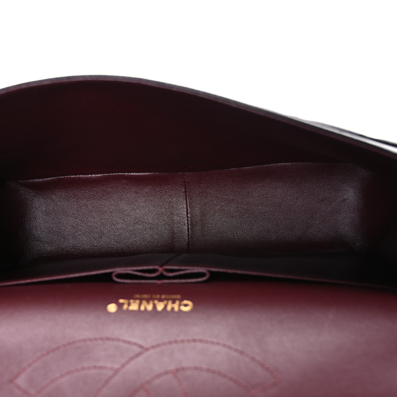 Chanel Lambskin Quilted Jumbo Double Flap Black 5 of 10