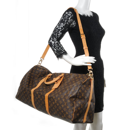 Louis Vuitton Monogram Keepall Bandouliere 60 2 of 10