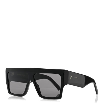 Celine Rectangular Sunglasses CL400921 Black 1 of 7