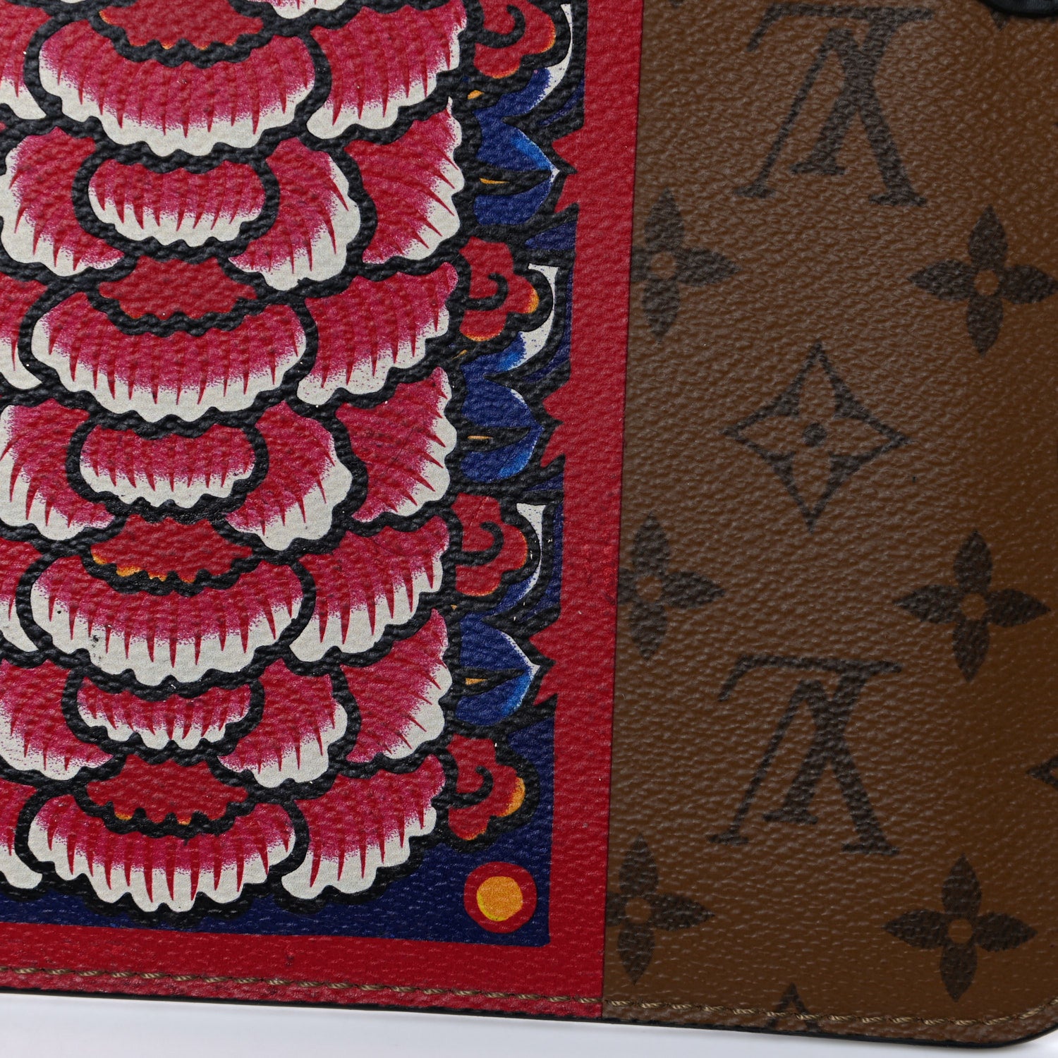 Louis Vuitton Reverse Monogram Kabuki MM GM Pochette 11 of 14