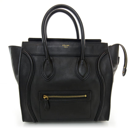 Celine Smooth Calfskin Mini Luggage Black 1 of 7