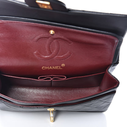 Chanel Lambskin Quilted Small Double Flap Black 4 of 12