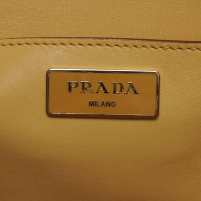 Prada Soft Calf Open Promenade Tote Ginestra 7 of 8