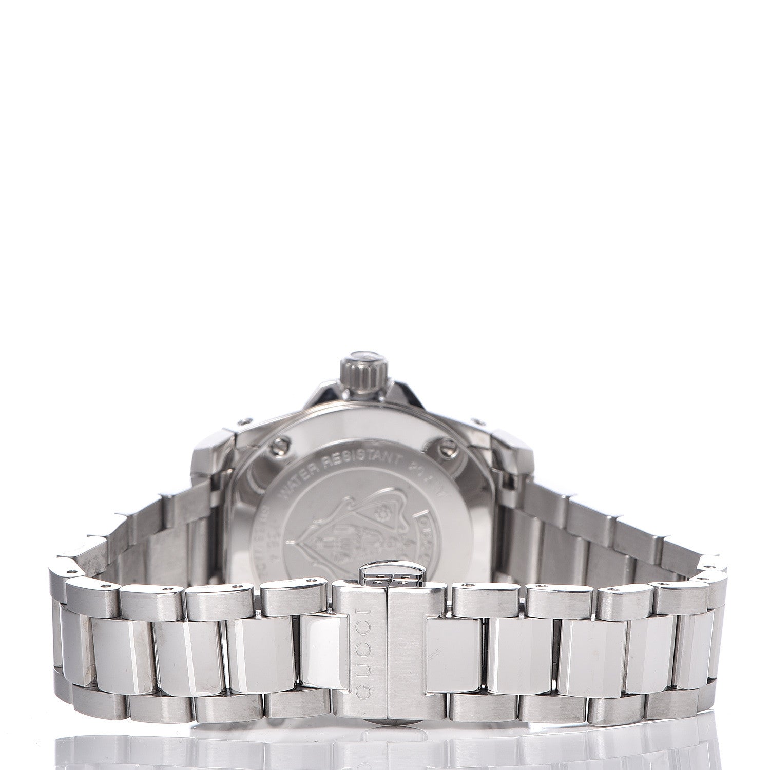 Gucci Stainless Steel 32mm Dive Quartz Watch White 4 of 9