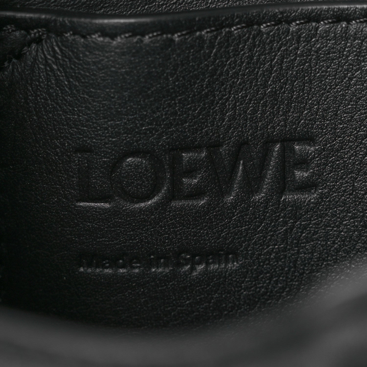 Loewe Raffia Calfskin Medium Pescador Bag Black 6 of 11