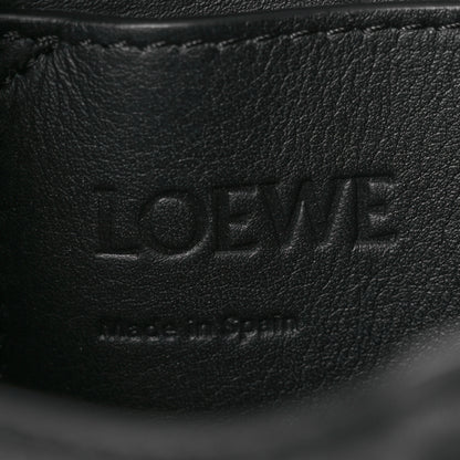 Loewe Raffia Calfskin Medium Pescador Bag Black 6 of 11