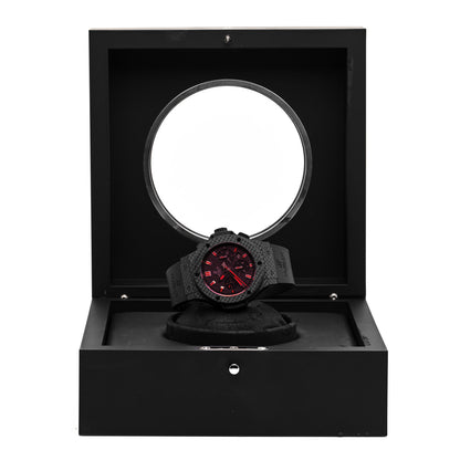 Hublot Carbon Rubber 44mm Big Bang Red Magic Automatic Watch Red 301.QX.1734.RX 6 of 6