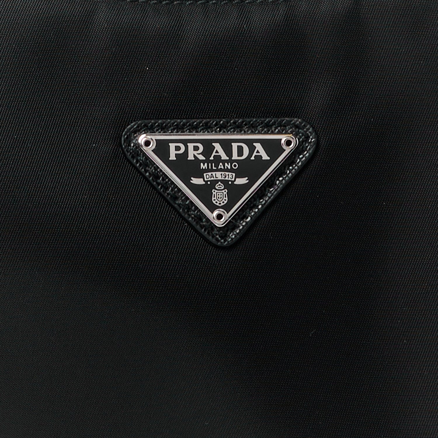 Prada Tessuto Nylon Mini Re-Edition 2000 Bag Black 10 of 12