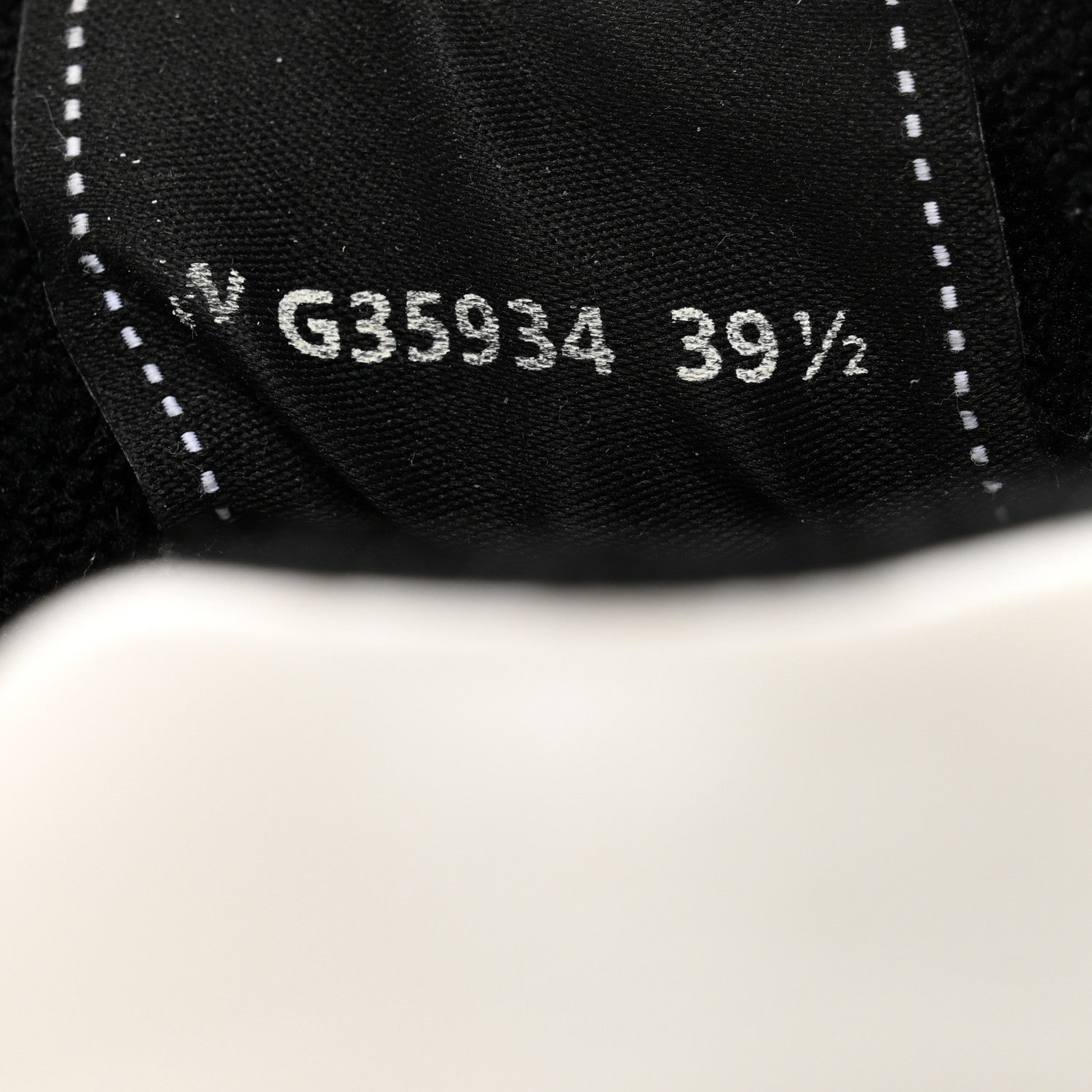 Chanel Calfskin Womens Logo Sneakers 39.5 White Black 8 of 10
