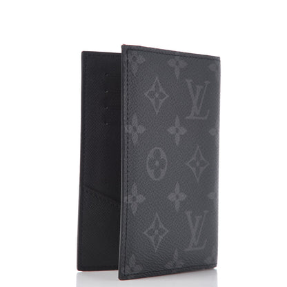 Louis Vuitton Monogram Eclipse Passport Cover 3 of 7