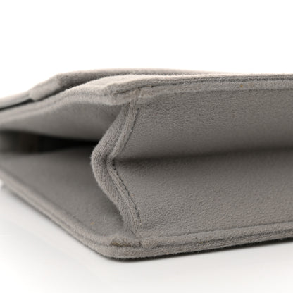 Salvatore Ferragamo Fabric Gancini Shoulder Bag Grey 8 of 13