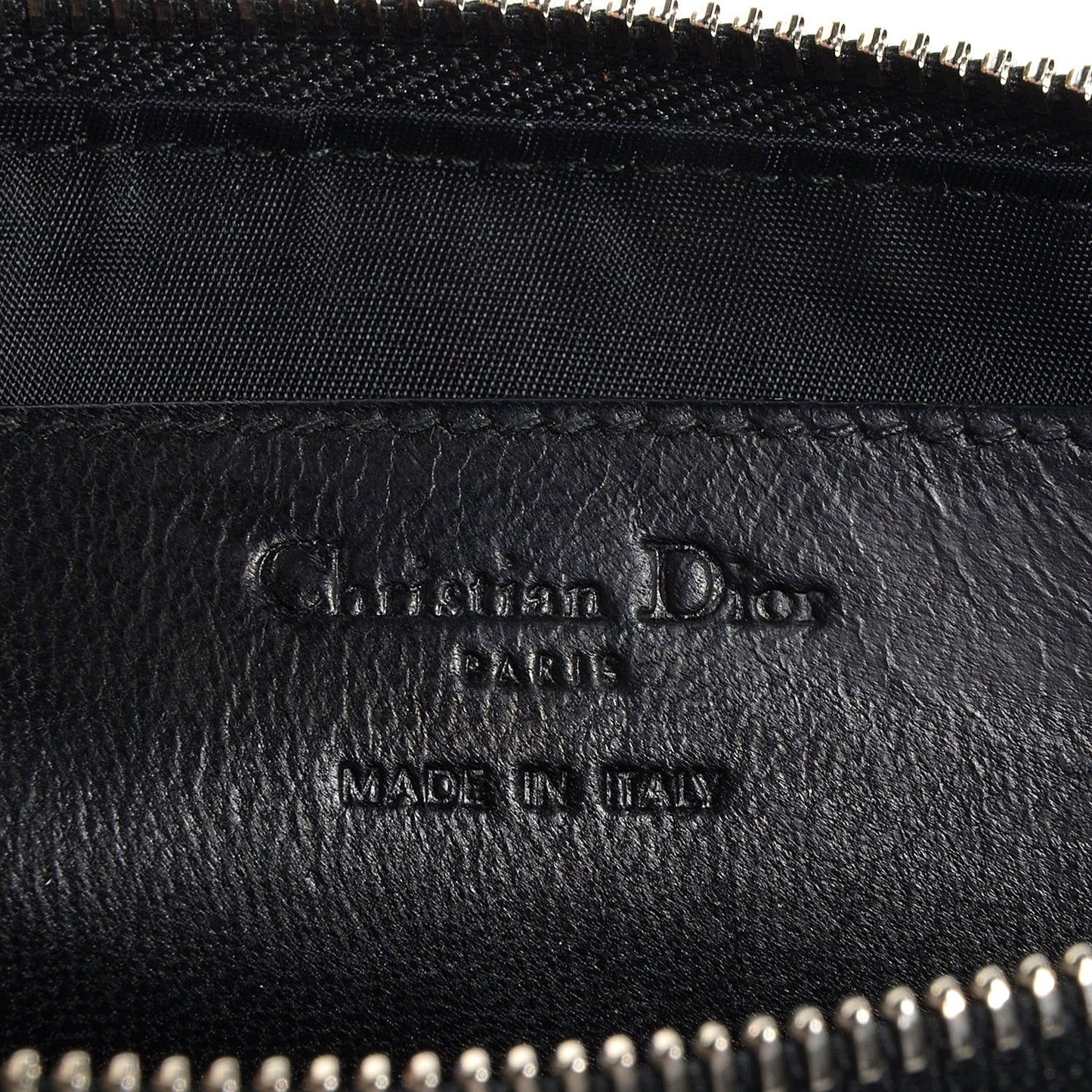 Patent Cannage Lady Dior Clutch Black