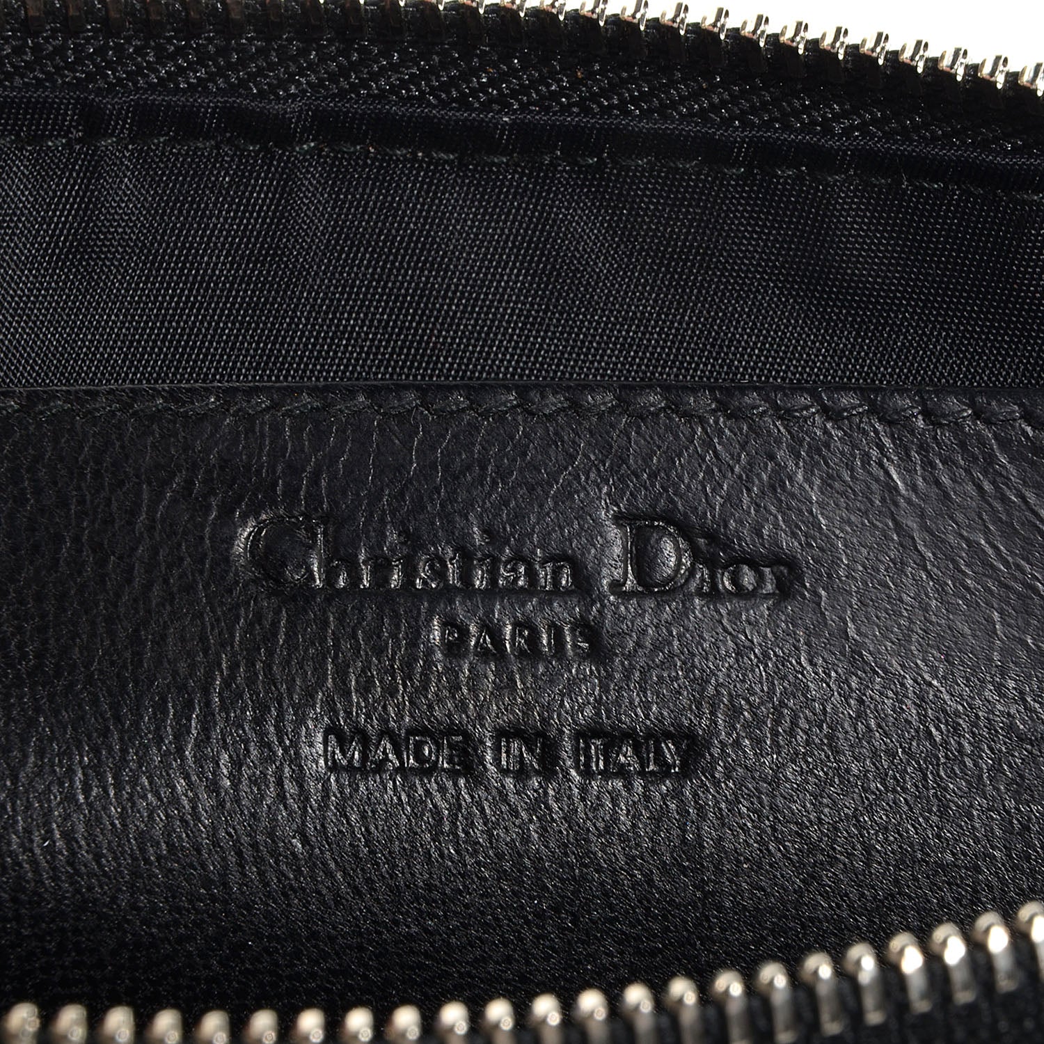 Christian Dior Patent Cannage Lady Dior Clutch Black 6 of 8