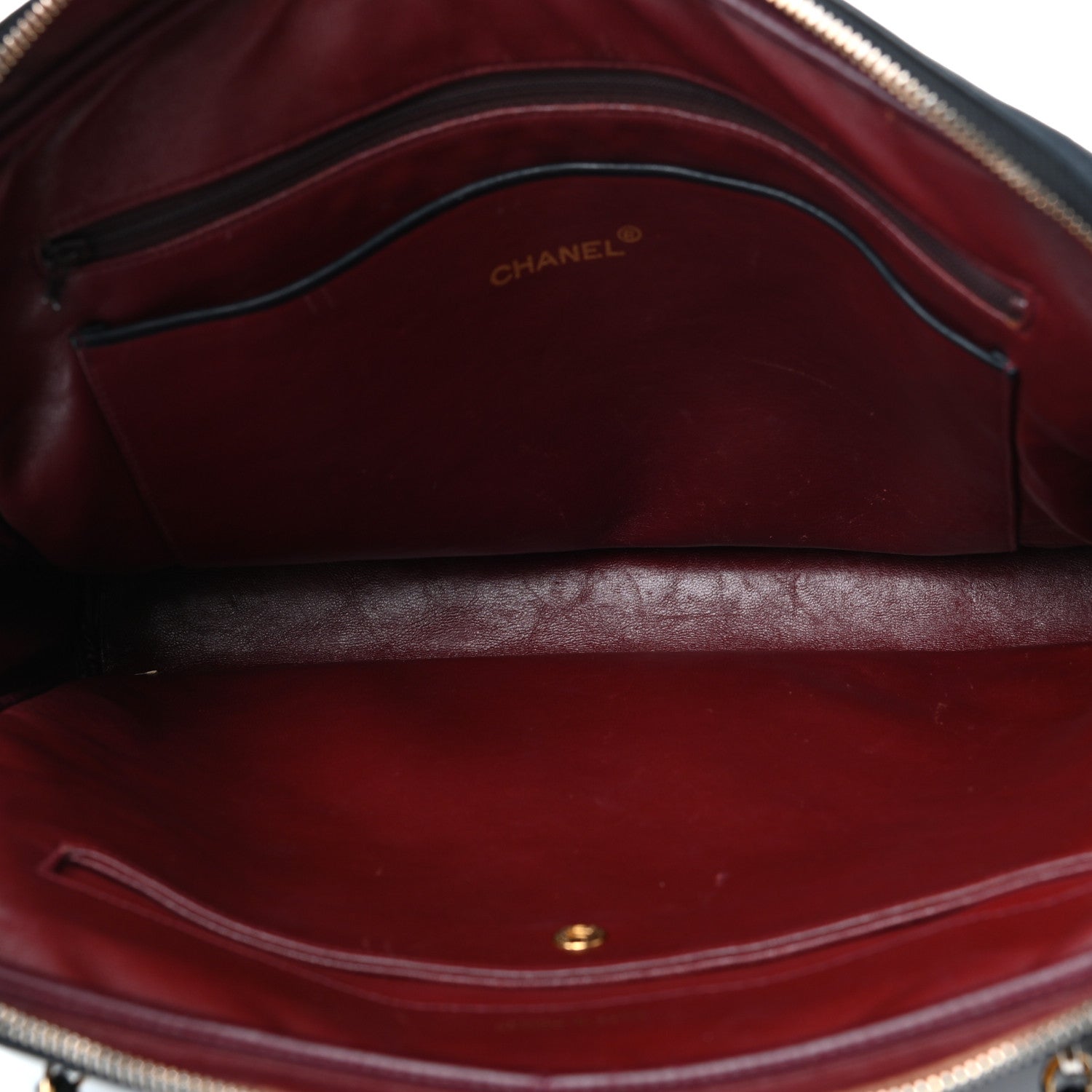 Chanel Lambskin Quilted Shoulder Bag Black 5 of 12