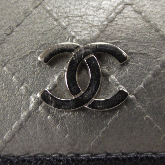 Leather Classic Wallet Silver