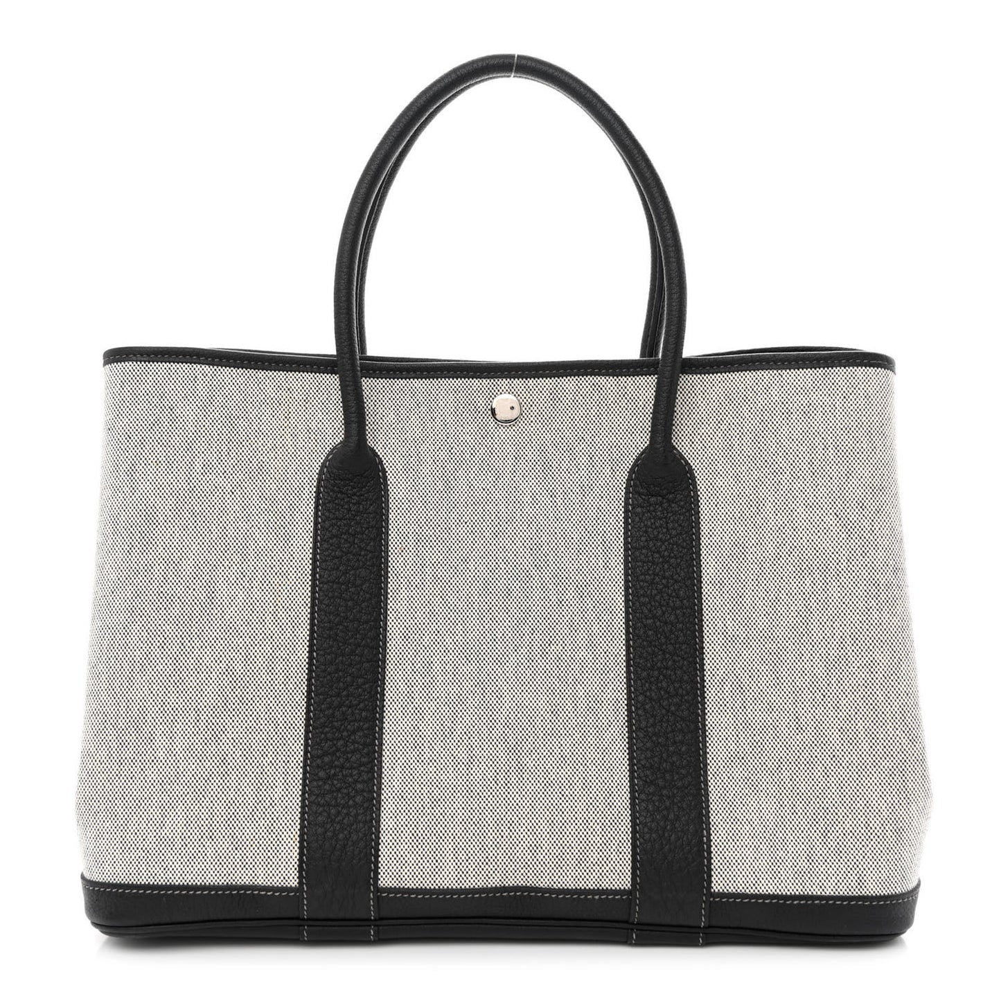 Toile Buffle Skipper Garden Party 36 MM Tote Black
