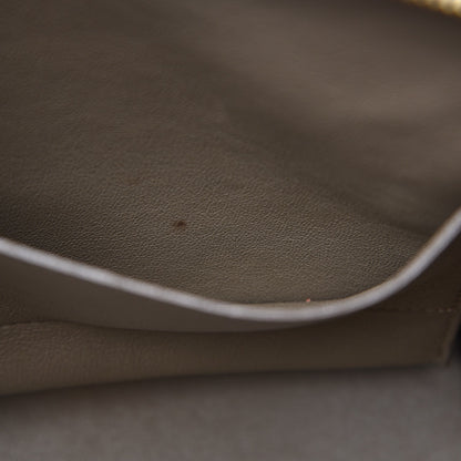 Celine Calfskin Suede Whipsnake Medium Trapeze Taupe 8 of 14