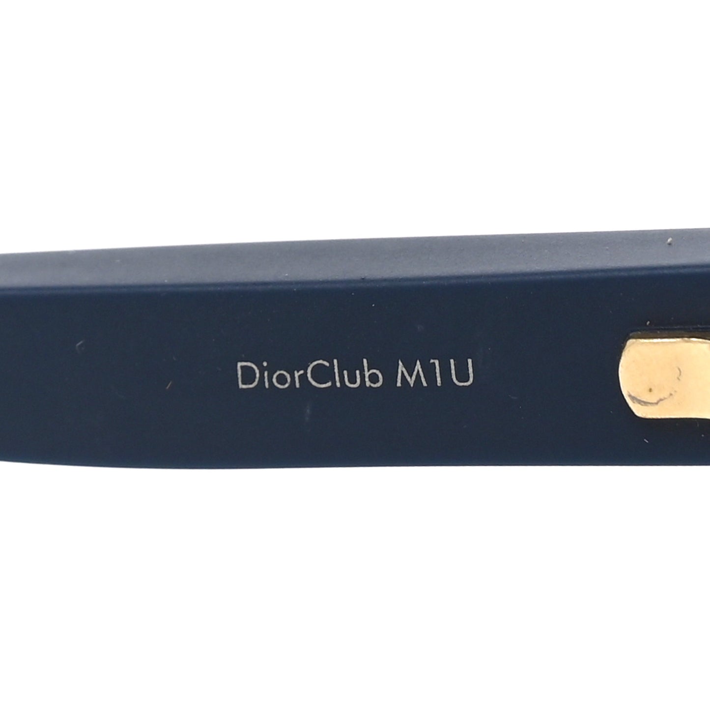 Geometric Diorclub M1U Mask Sunglasses Matte Blue