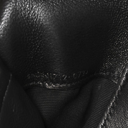 Saint Laurent Padded Lambskin Mini Calypso Wallet On Chain WOC Black 8 of 11