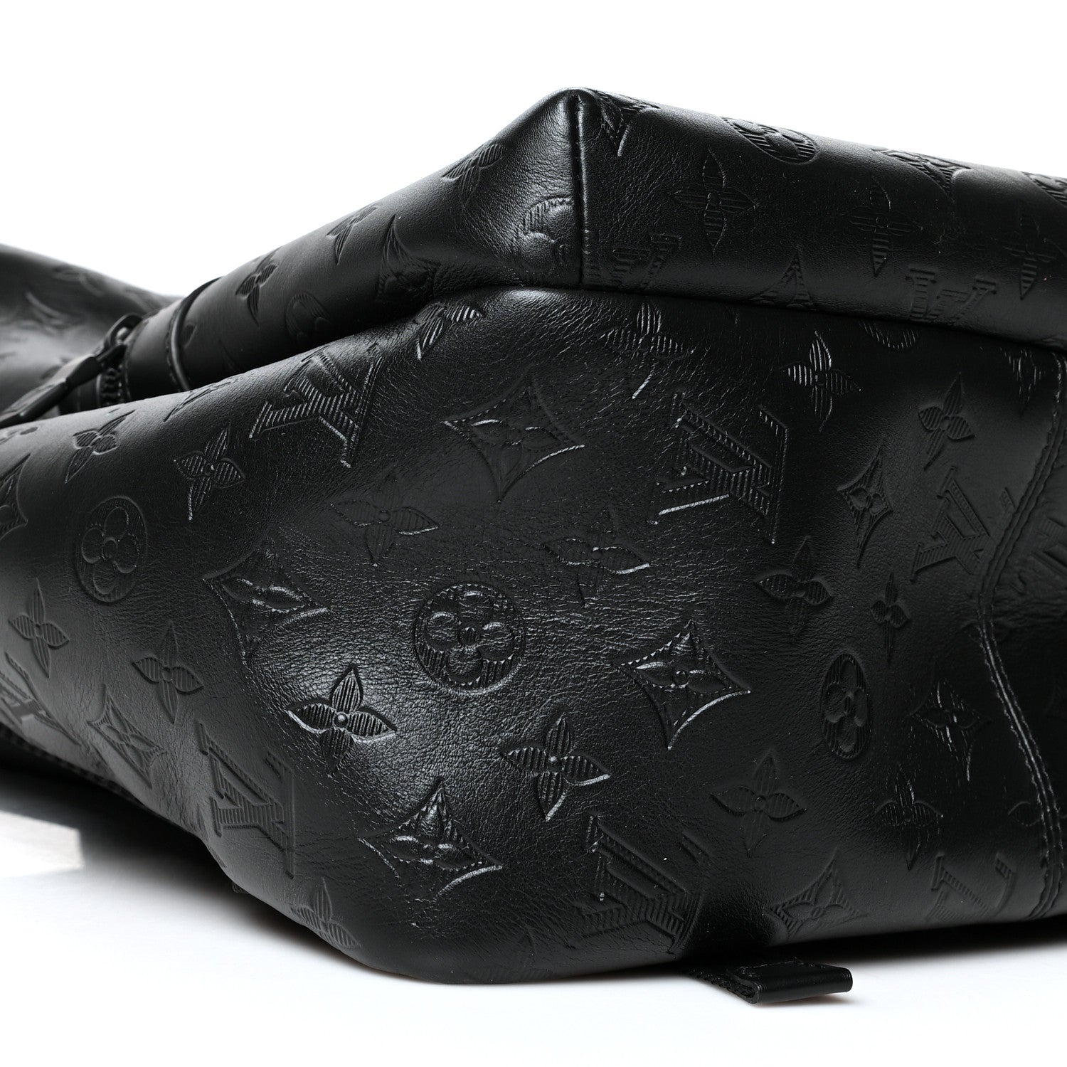 Louis Vuitton Calfskin Monogram Shadow Sprinter Backpack Black 8 of 9
