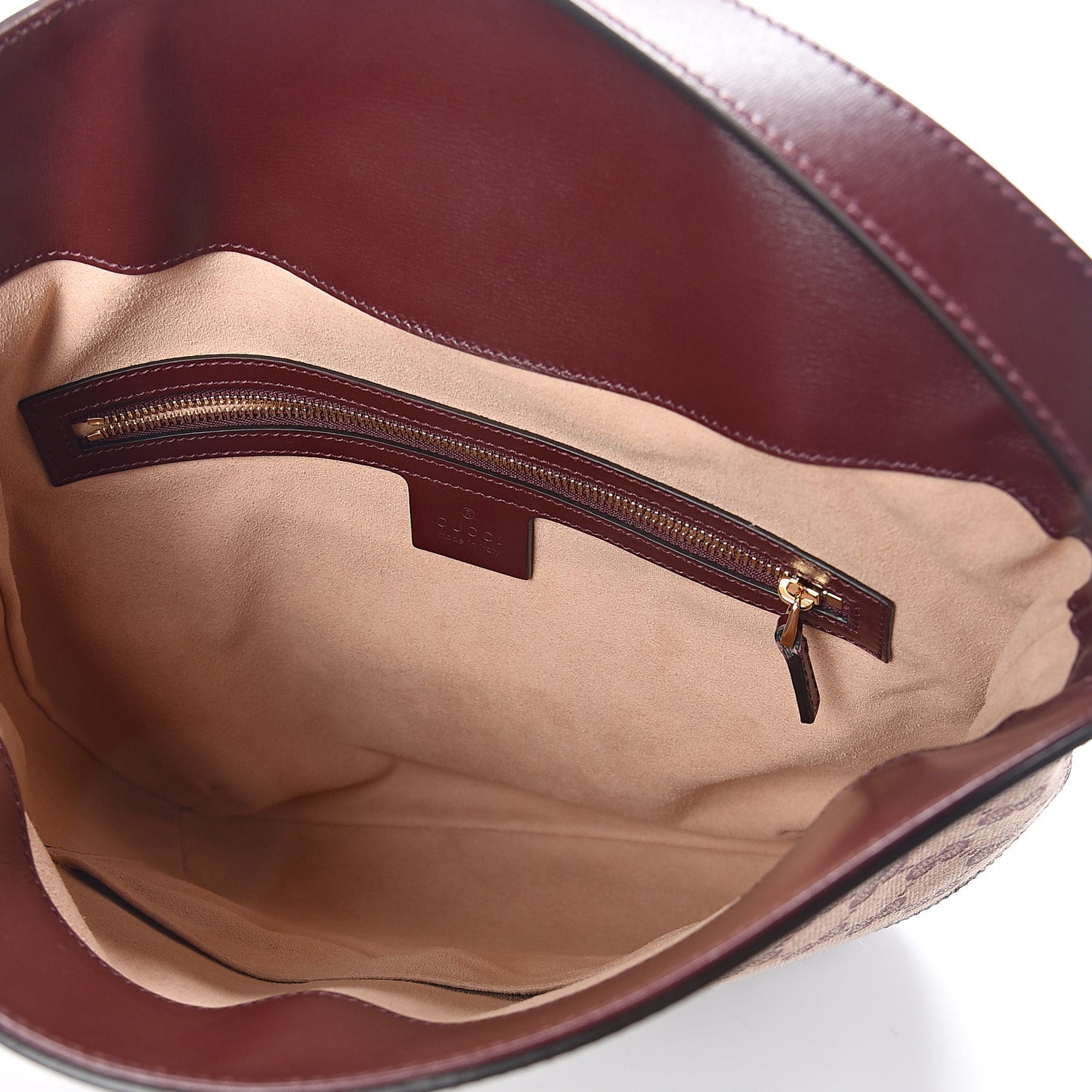GG Monogram Calfskin Medium Arli Shoulder Bag Sahara Rubino Chardonnay