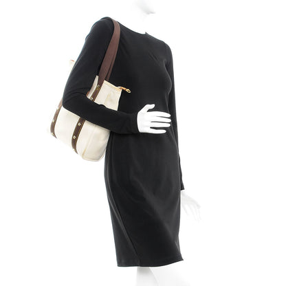 Louis Vuitton Toile Antigua Cabas MM White 2 of 9