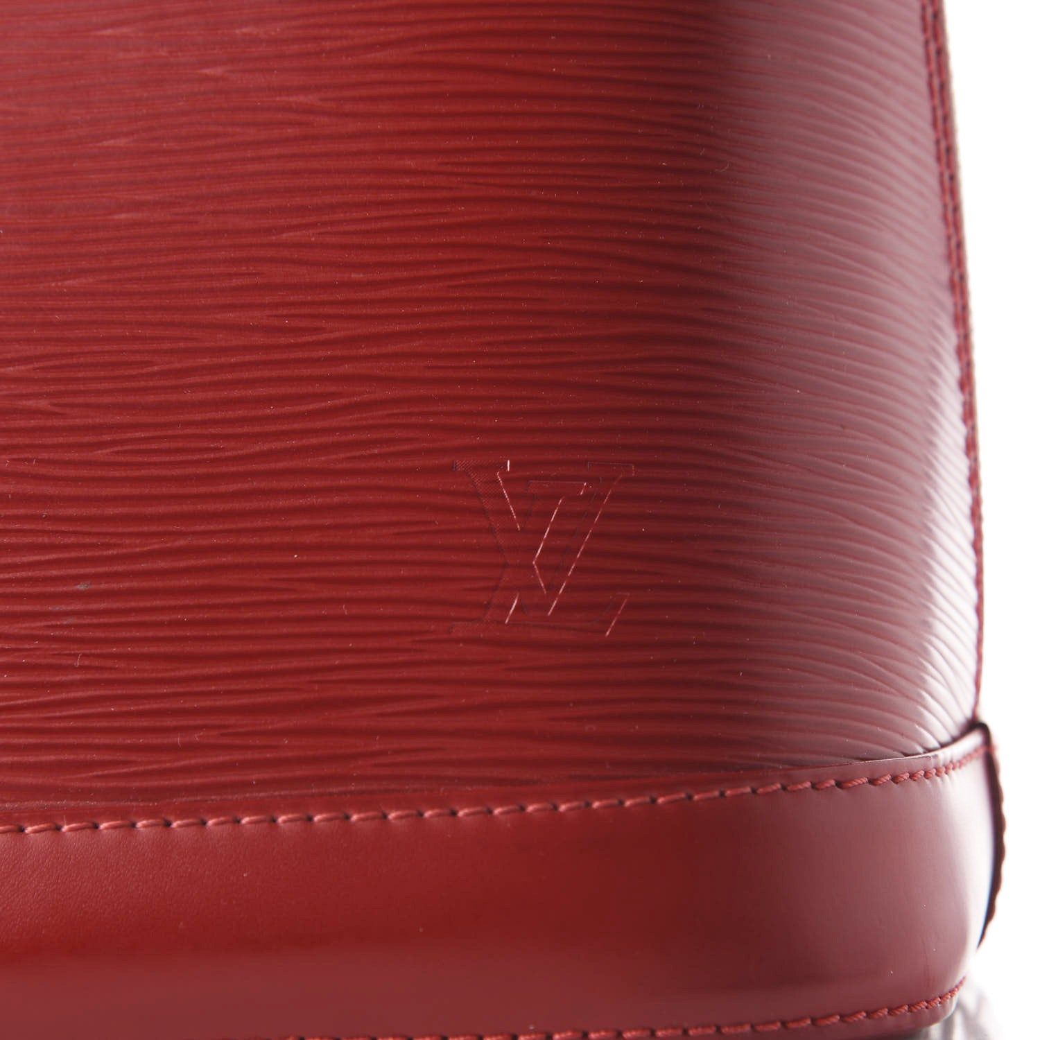 Louis Vuitton Epi Alma PM Castillan Red 10 of 10