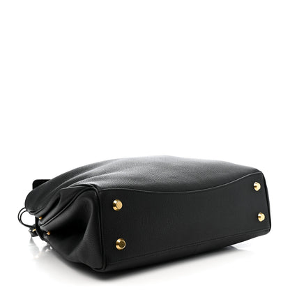 Balenciaga Grained Calfskin Medium Rodeo Top Handle Handbag Black 4 of 12