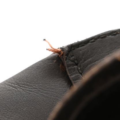 Prada Vitello Lace Up Boots 35.5 Cognac 10 of 12