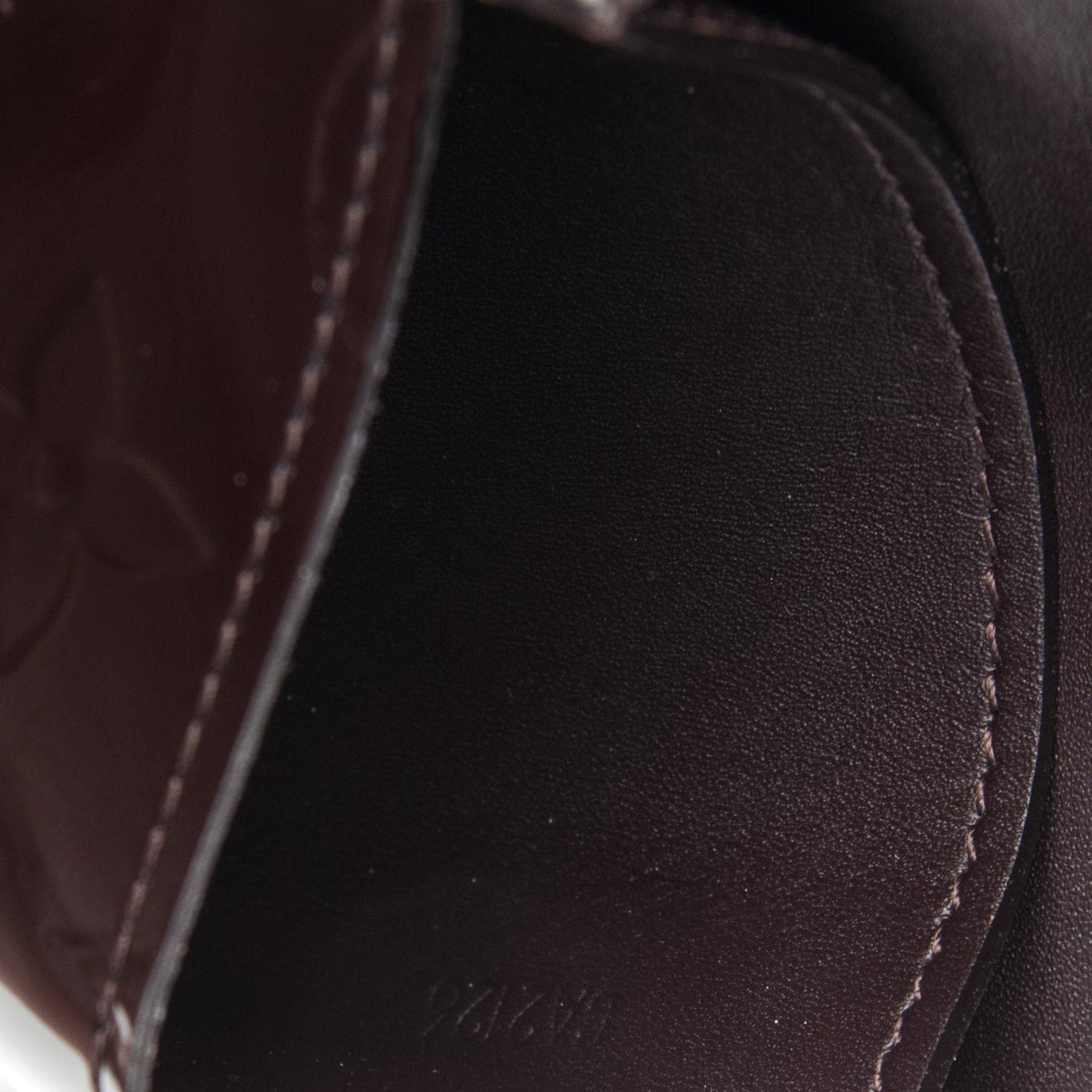 Vernis Business Card Holder Amarante